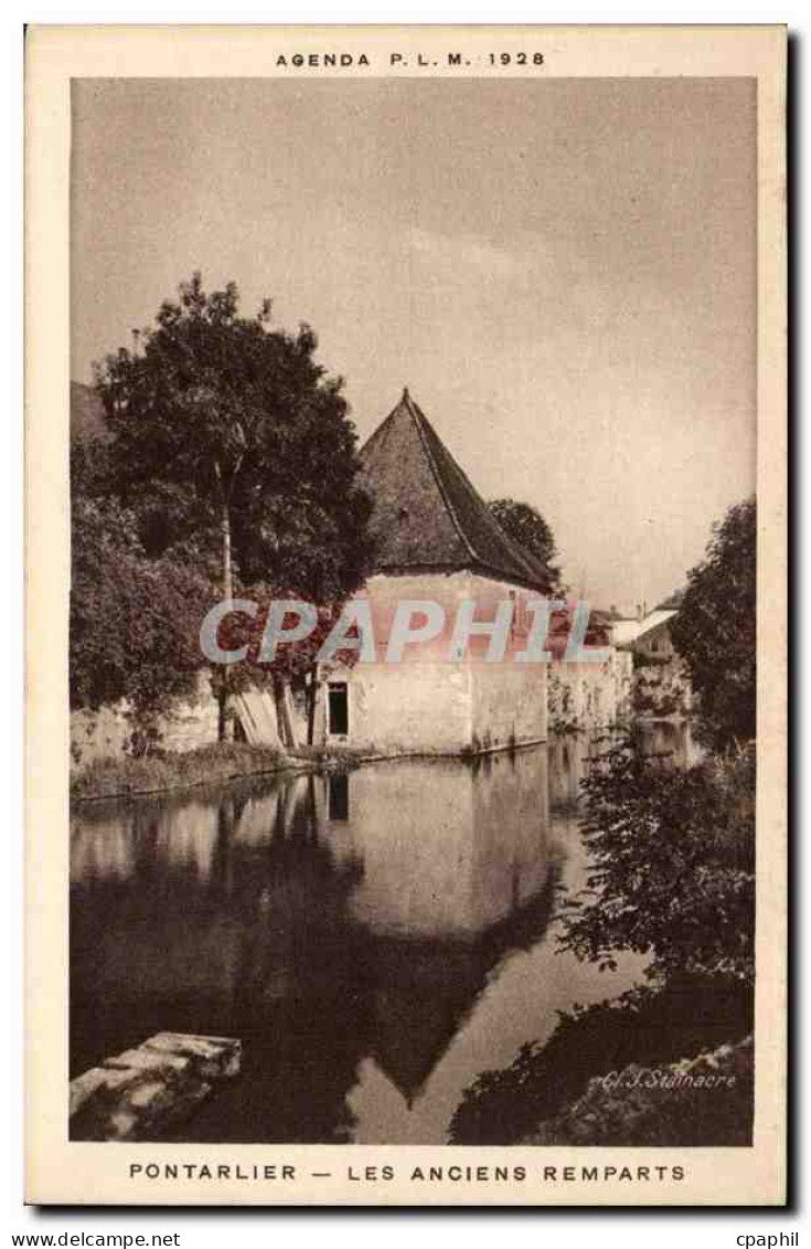 Pontarlier CPA Les anciens remparts