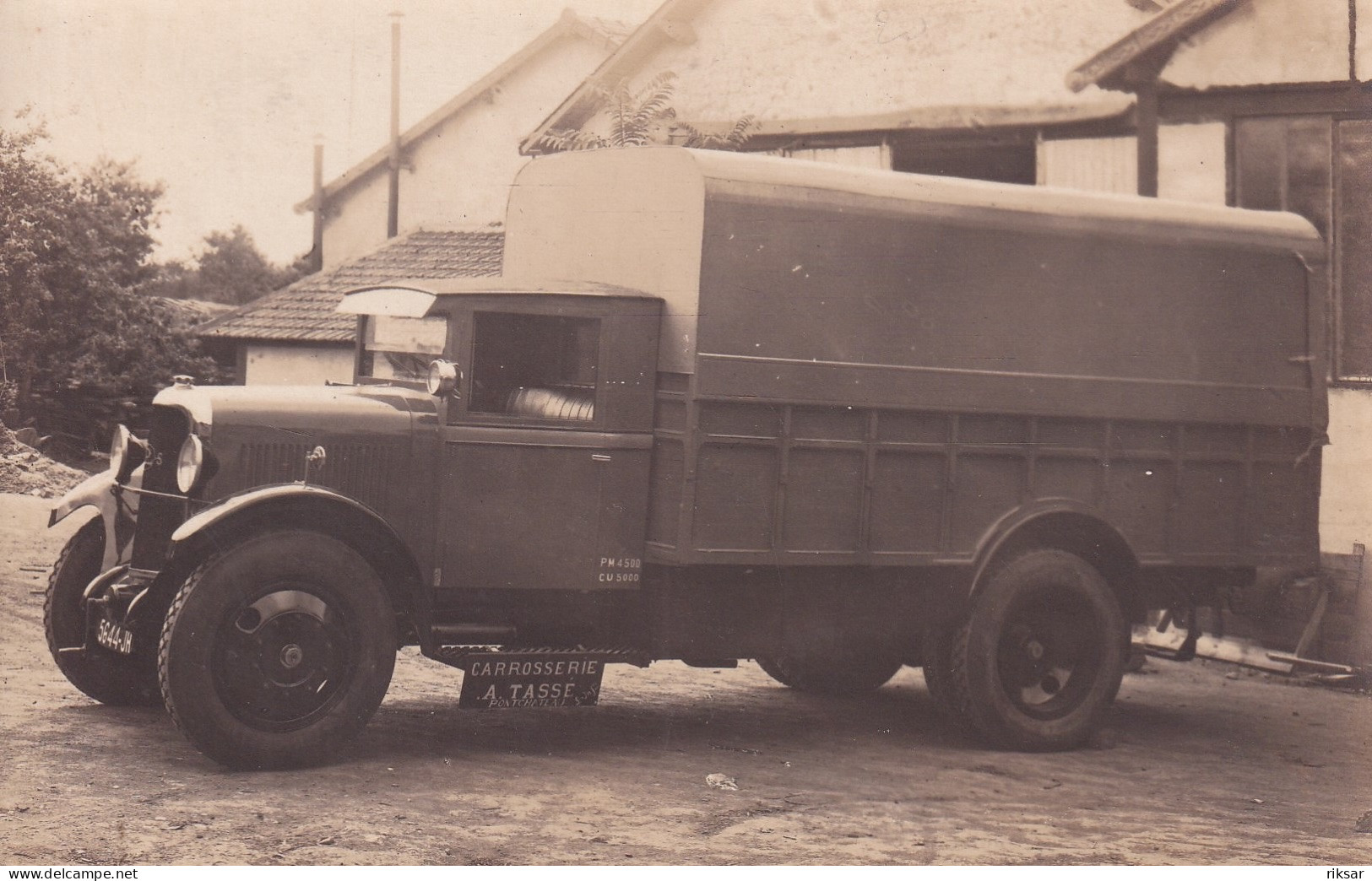 PONTCHATEAU(CAROSSERIE TASSE) CAMION(CARTE PHOTO)