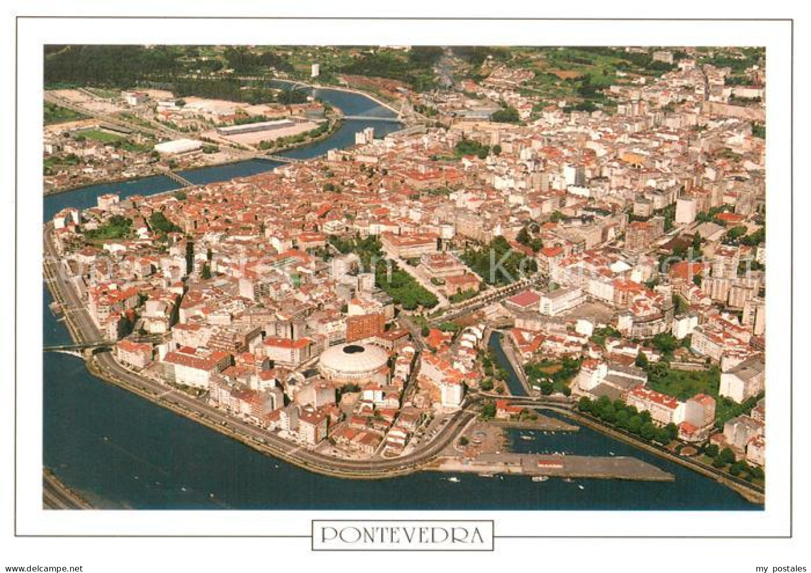 Pontevedra ES Vista aérea