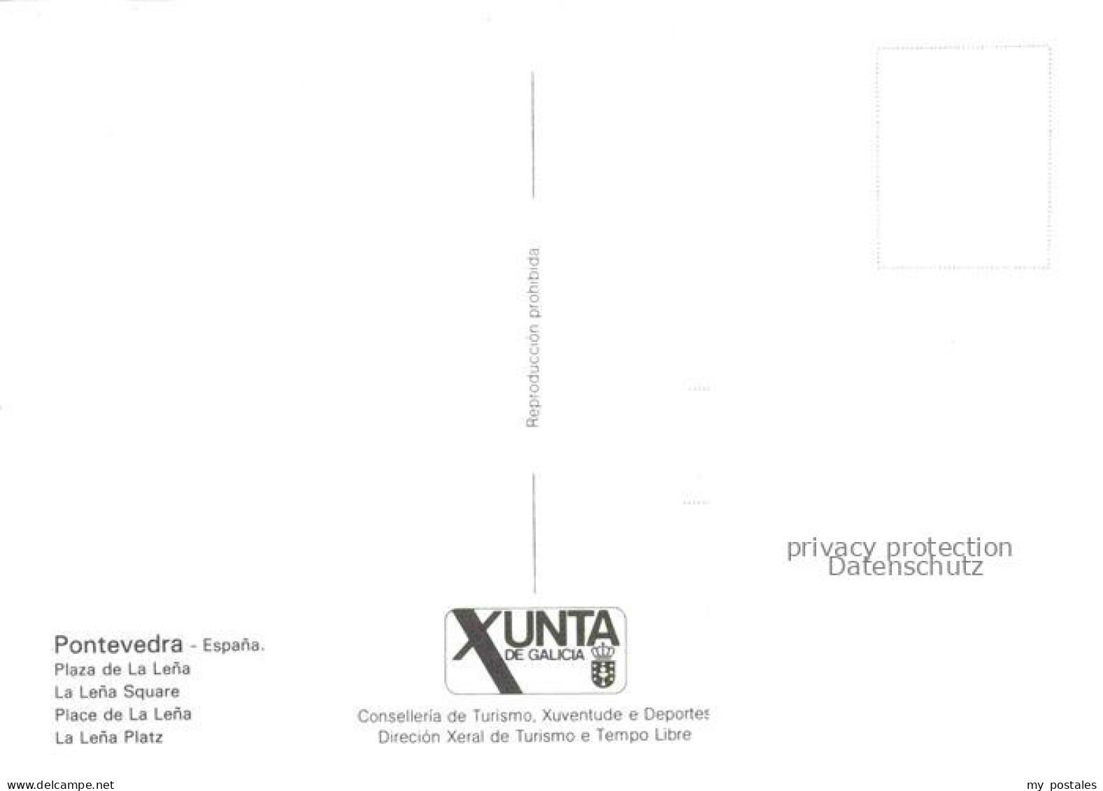 Pontevedra Galicia ES Plaza de la Lena