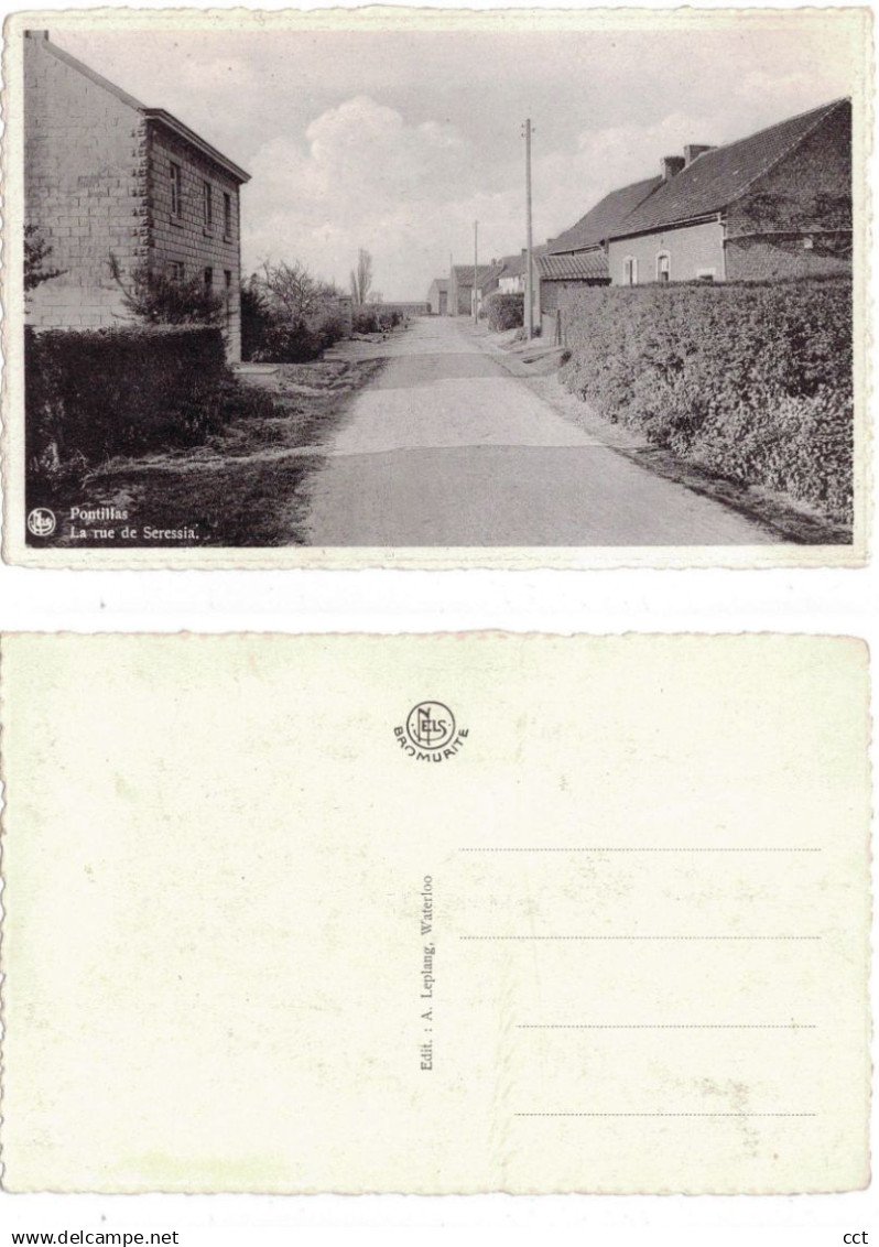 Pontillas  Eghezée  La rue de Seressia