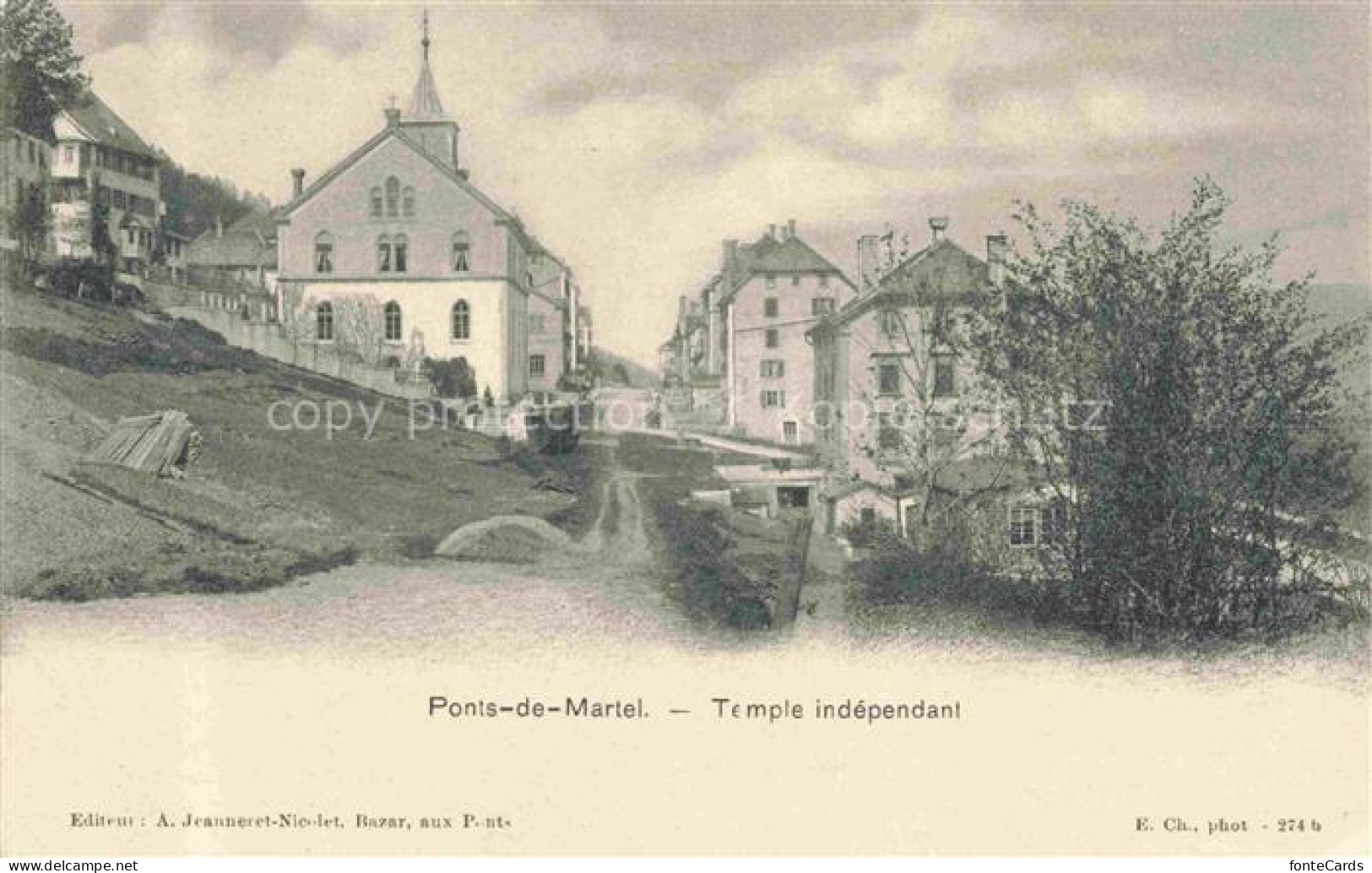 Ponts de Martel Le Locle NE Temple independant