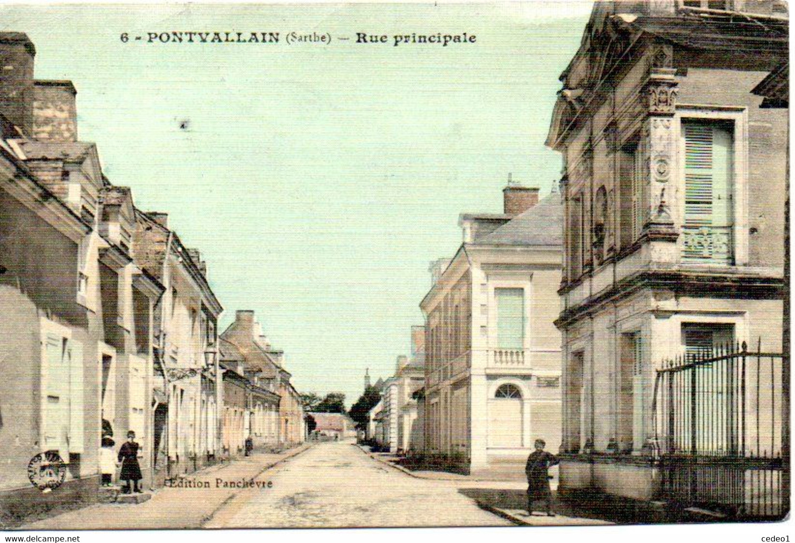 PONTVALLAIN  RUE PRINCIPALE