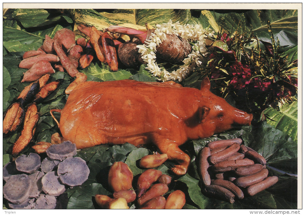 Porcelet cuit dans un four Tahitien - Himaa