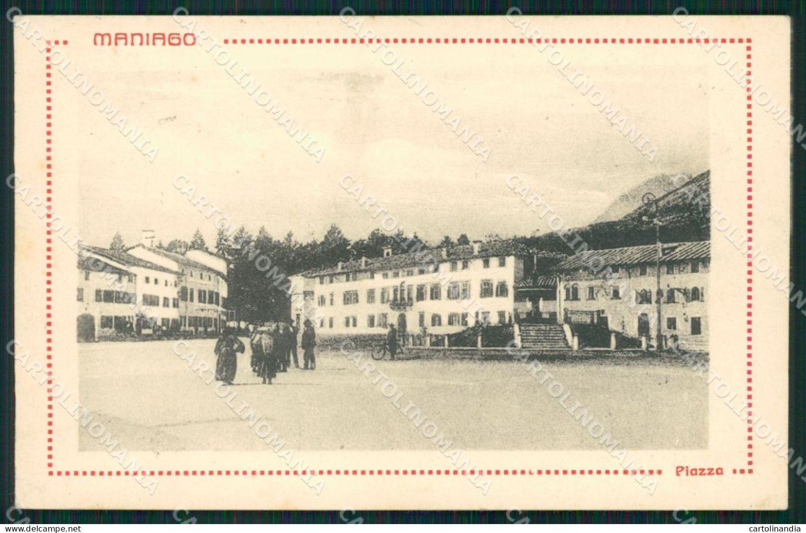 Pordenone Maniago cartolina QZ8900