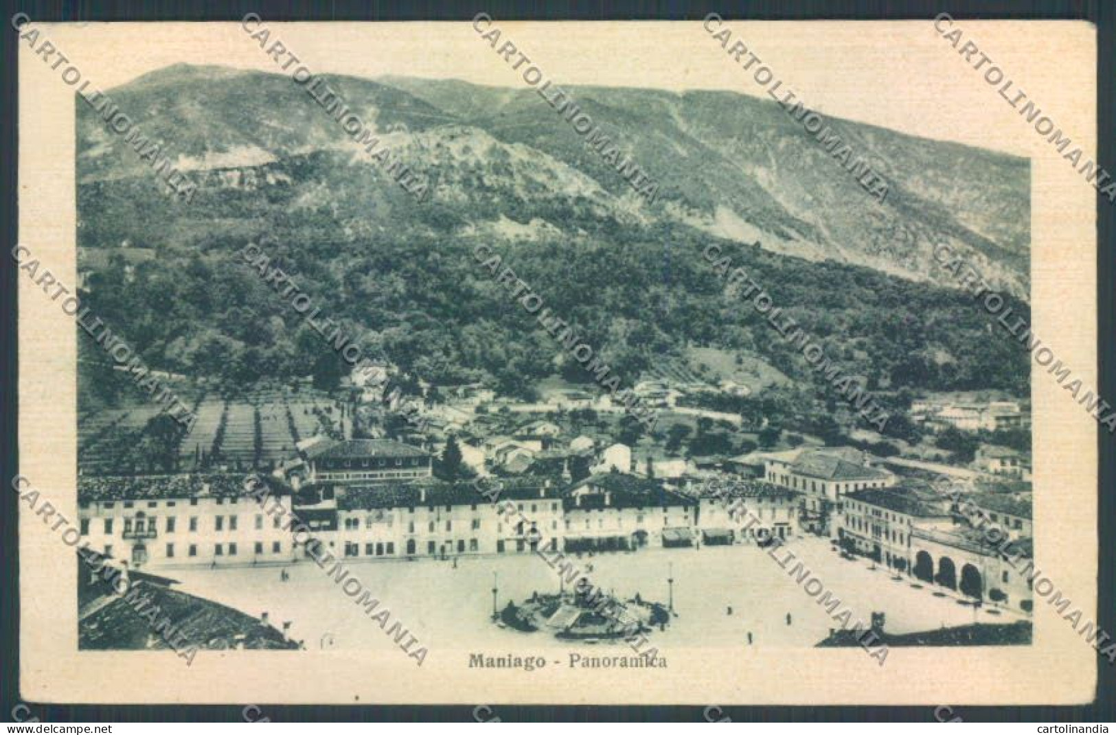 Pordenone Maniago cartolina ZQ1641