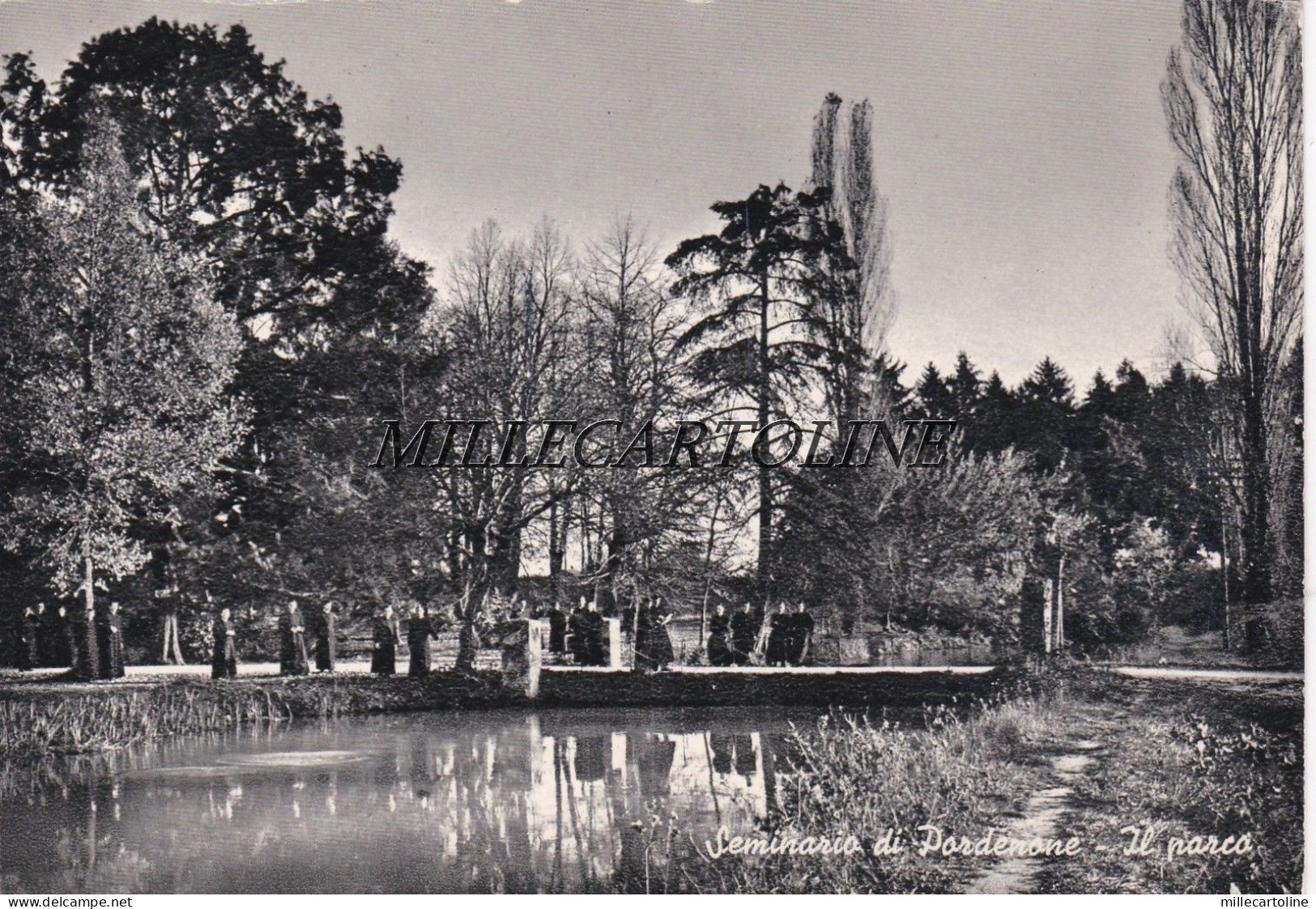 PORDENONE - Seminario - il parco   1964