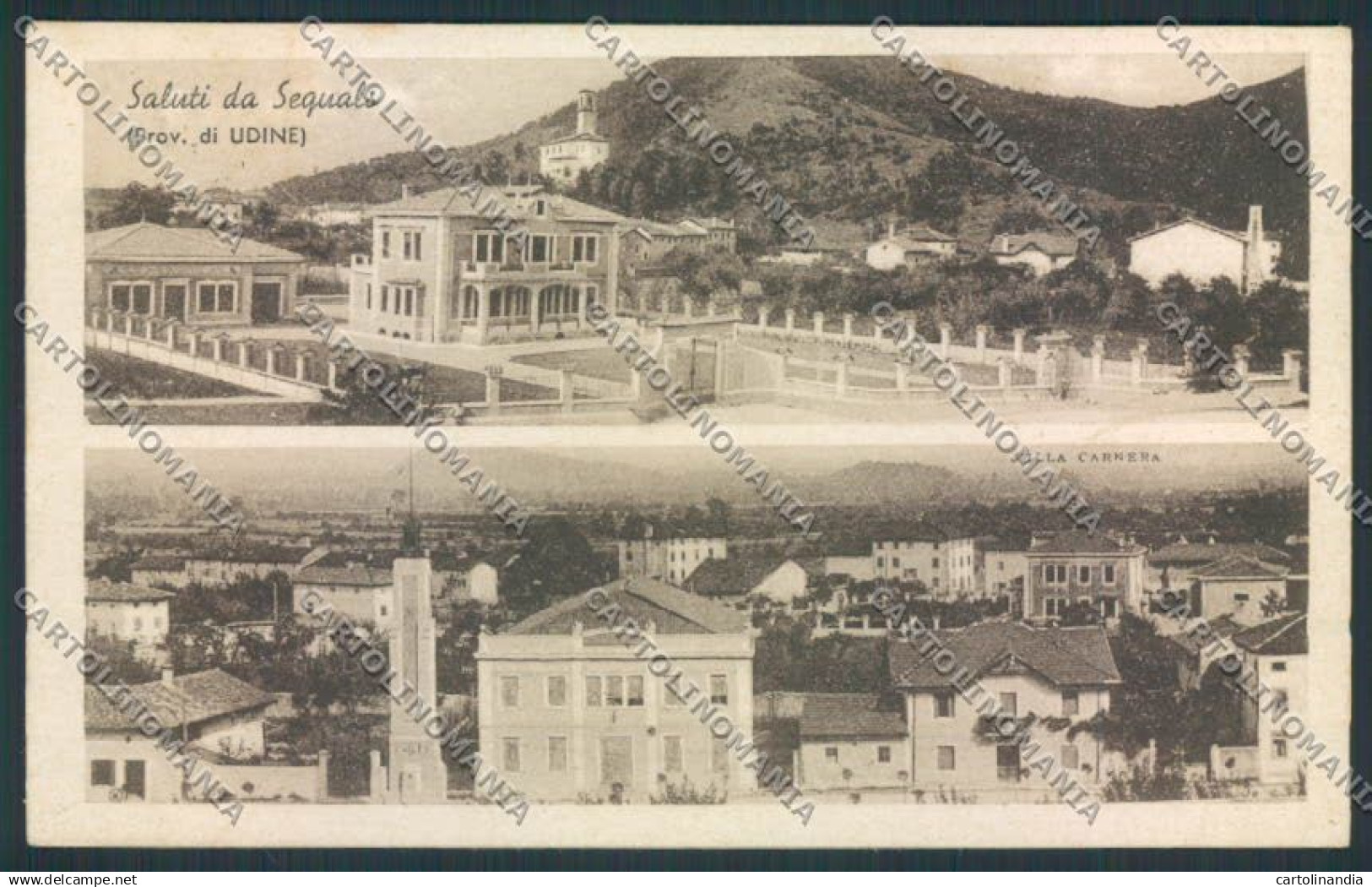 Pordenone Sequals cartolina MV9288