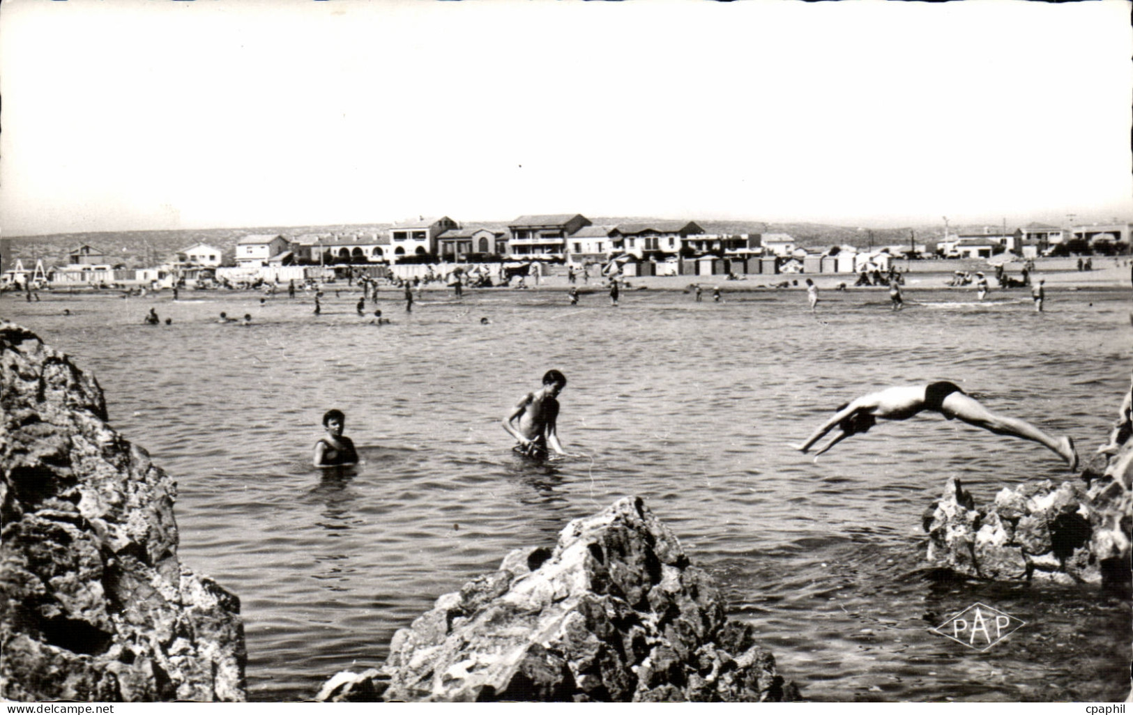 Port la Nouvelle - L'Heure du Bain - CPA