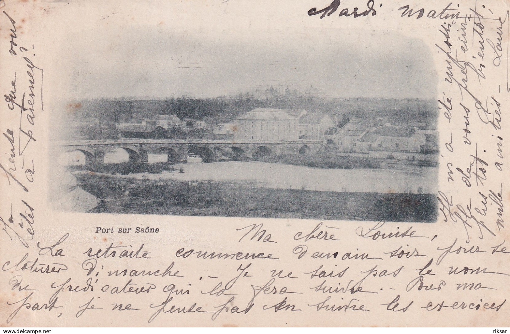 PORT SUR SAONE(TIRAGE 1900)