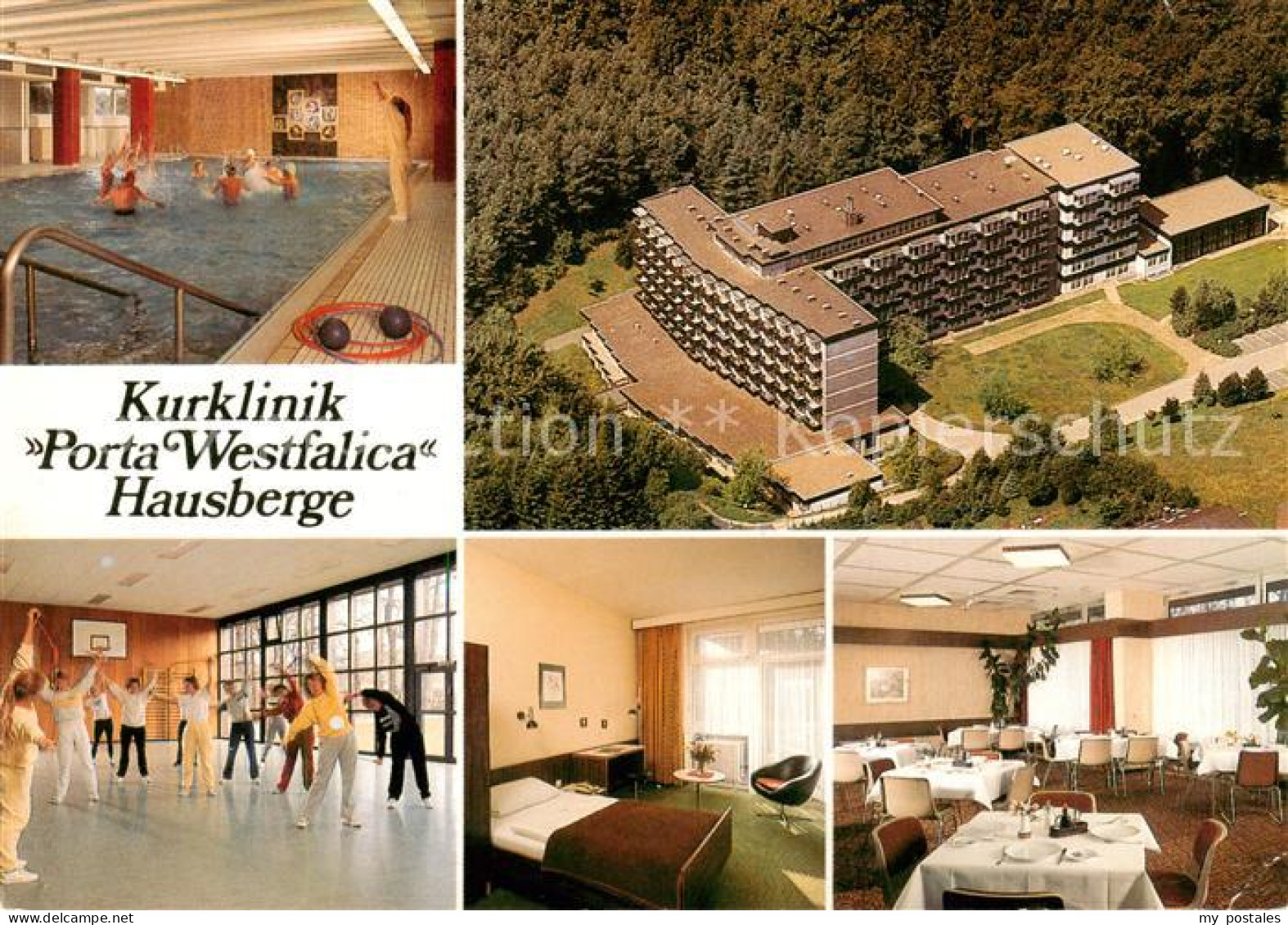 Porta Westfalica Kurklinik Porta Westfalica Hausberge Hallenbad Gymnastik Fliege