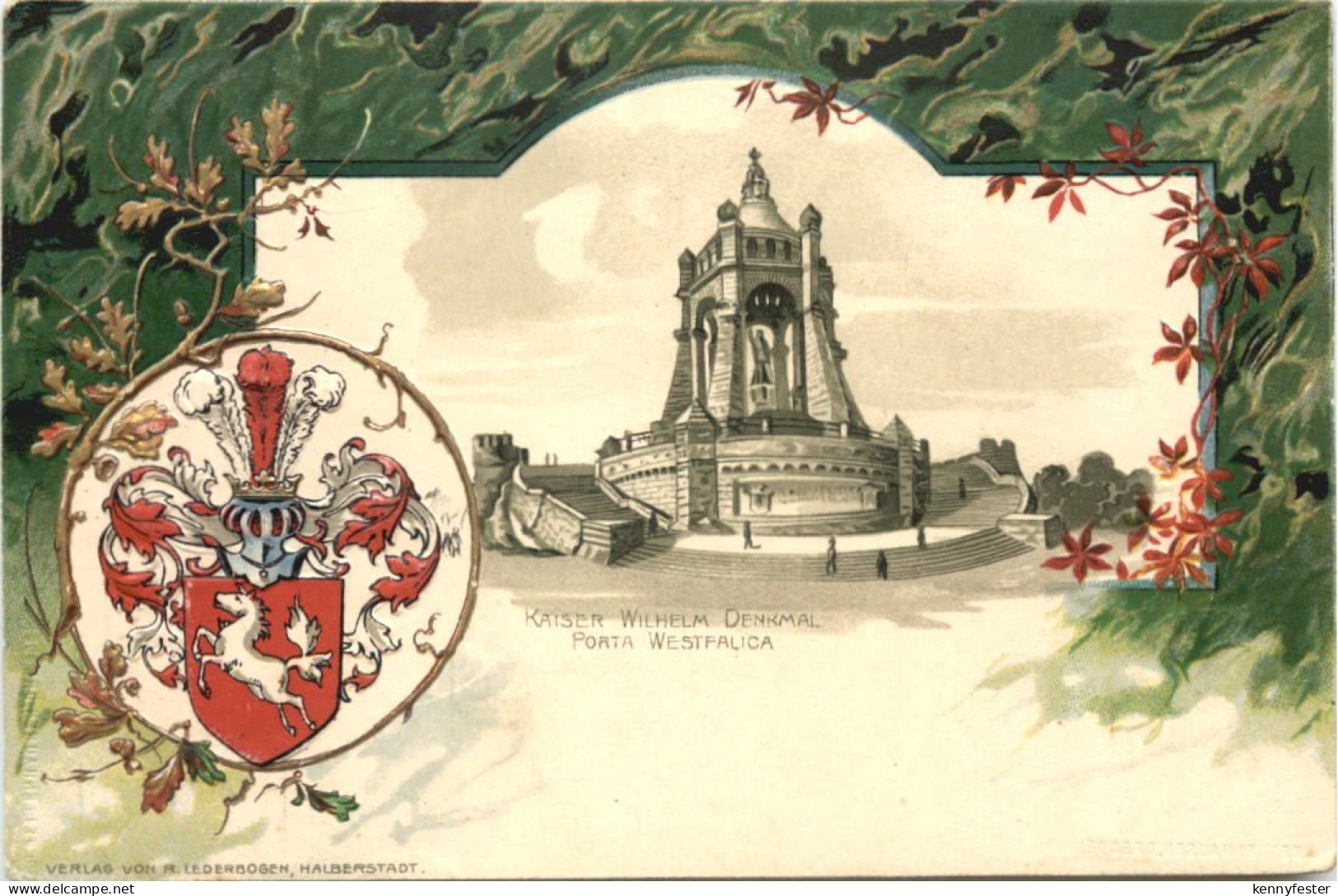Porta Westfalica - Litho