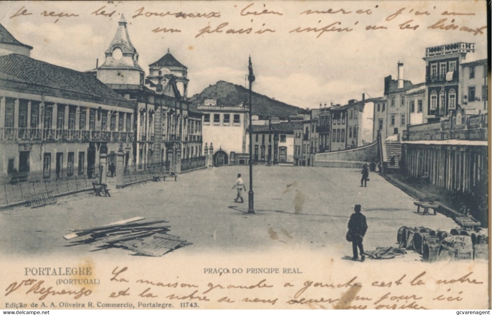 PORTALEGRE   PRACO DO PRINCIPE REAL  1905
