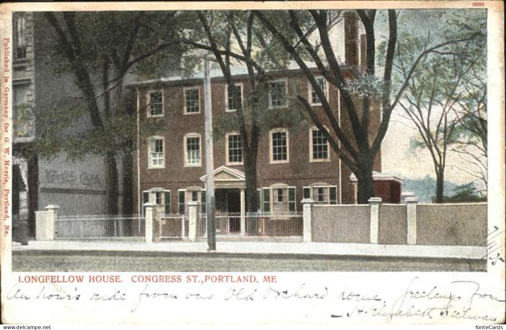 Portland Maine Longfellow House