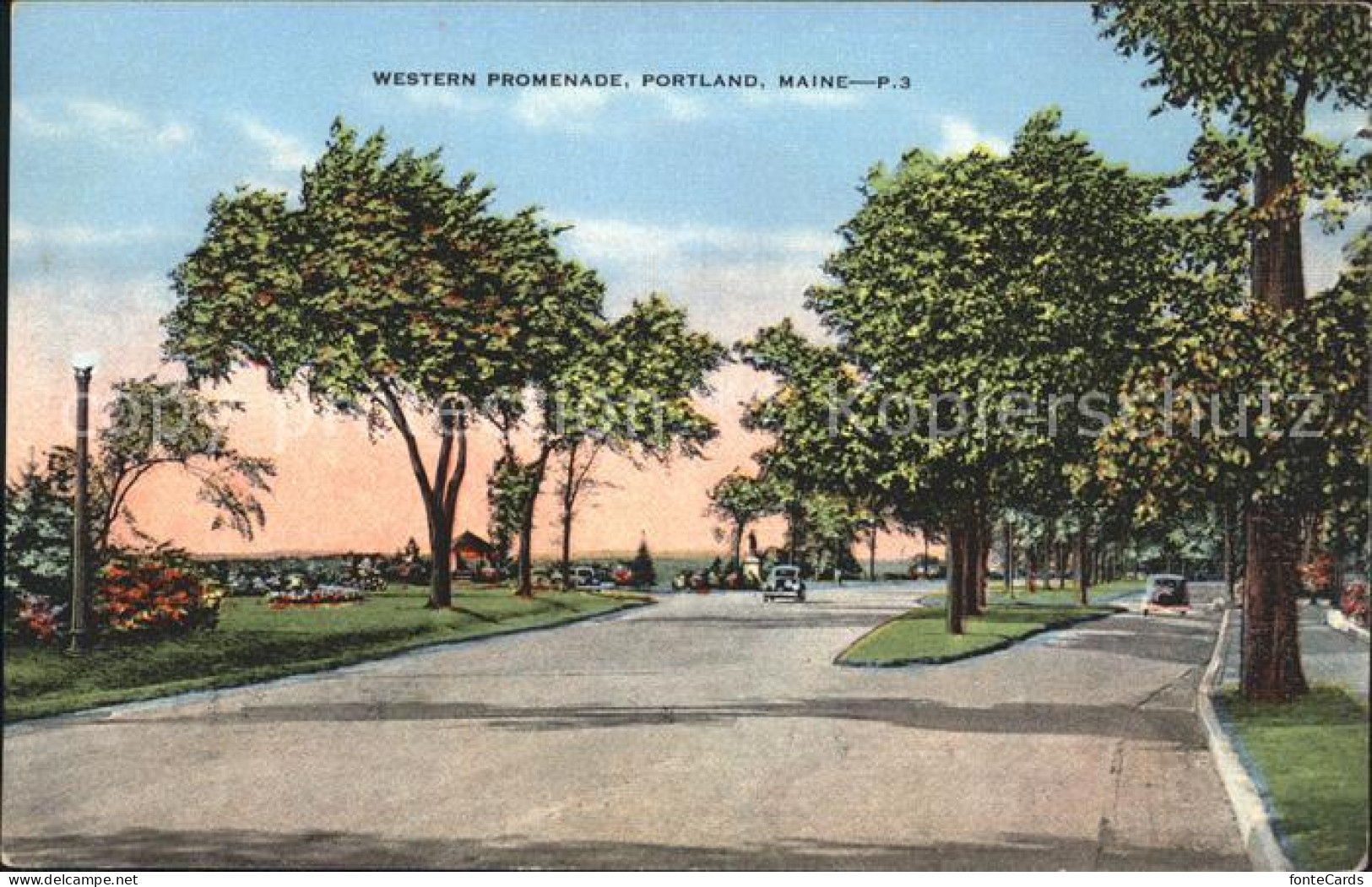 Portland Maine Western Promenade