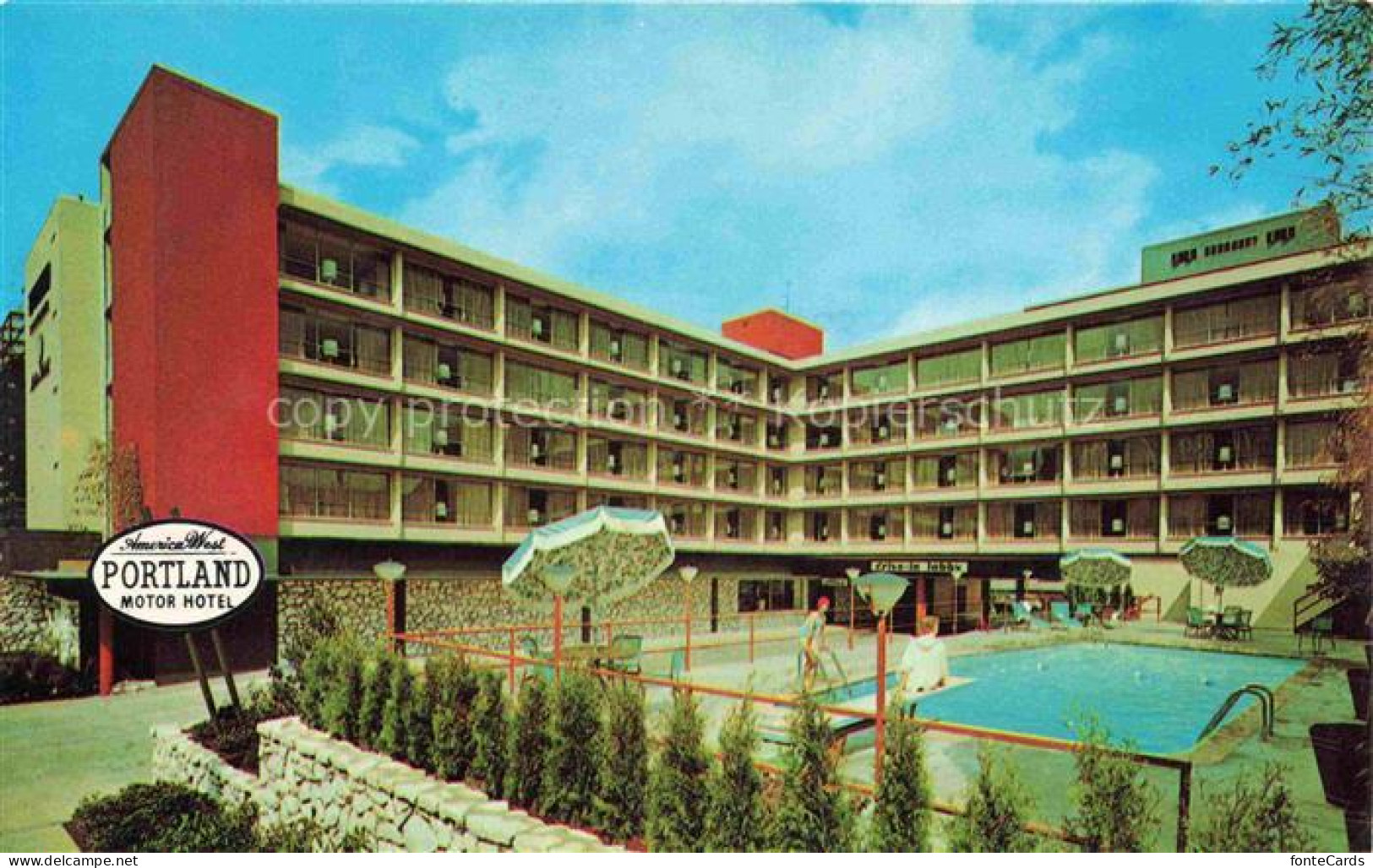 Portland Oregon USA Portland Motor Hotel Pool