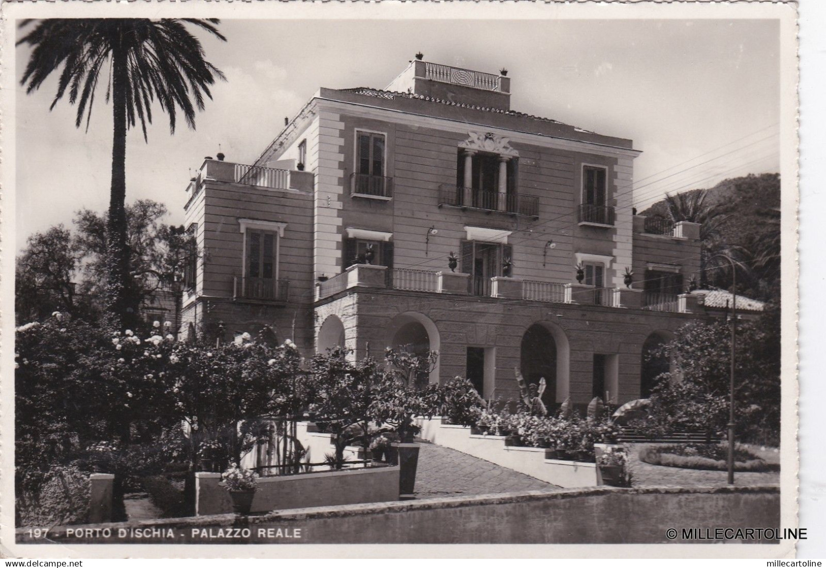 # PORTO D'ISCHIA: PALAZZO REALE   1941