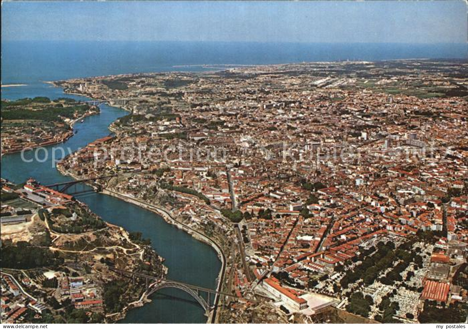 Porto Portugal Vista aerea Tres Pontes