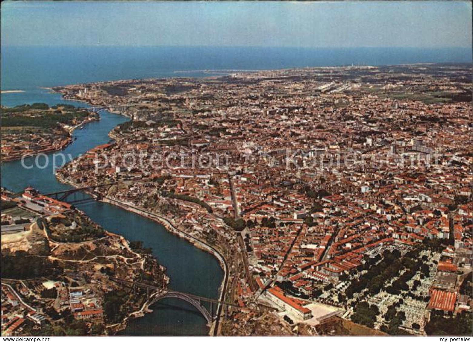 Porto Portugal Vista aerea Tres Pontes