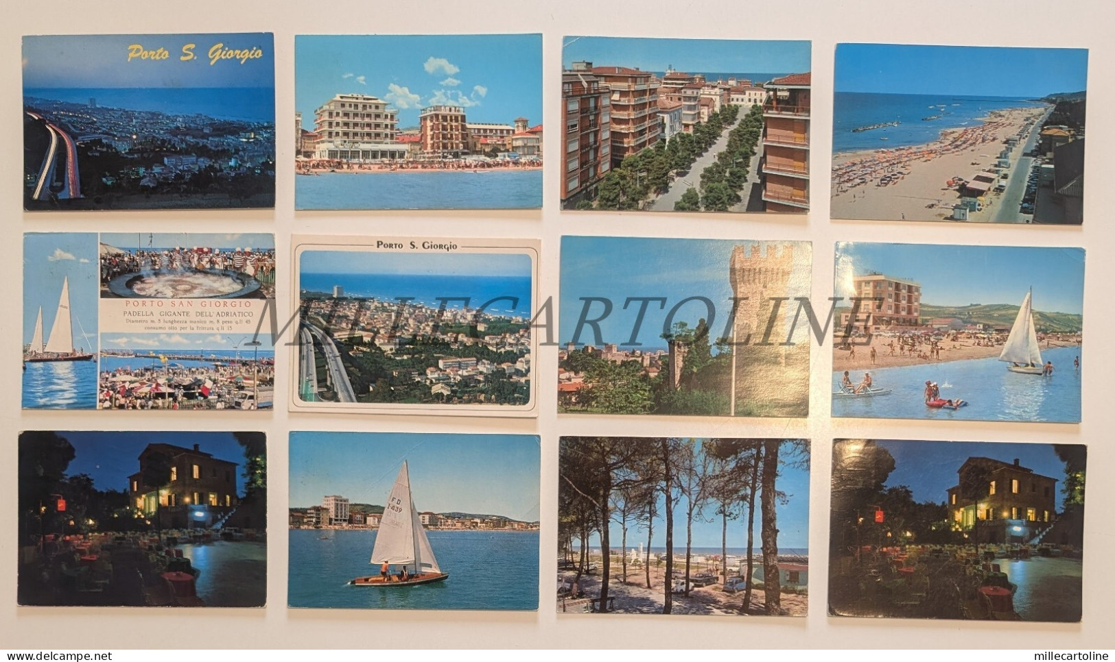 PORTO SAN GIORGIO - Lotto 12 Cartoline