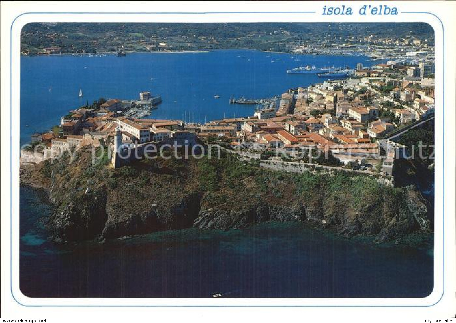 Portoferraio Toscana Fliegeraufnahme