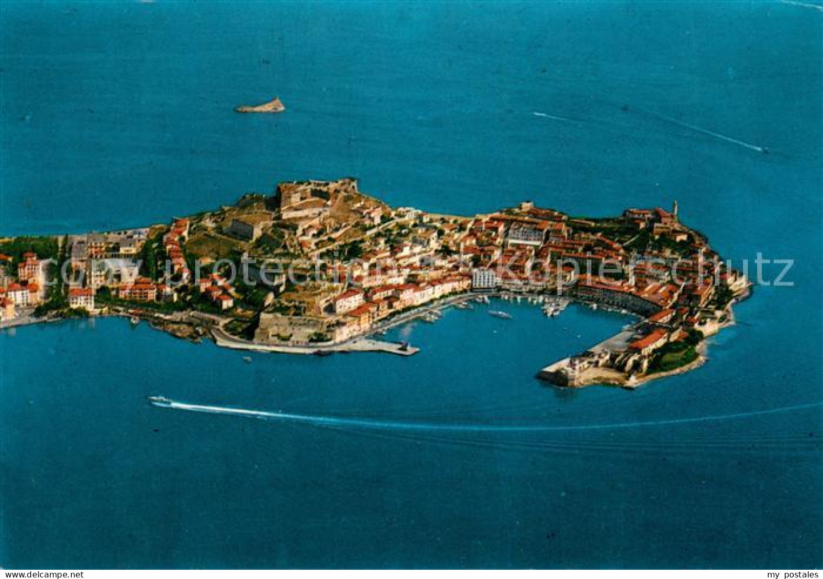Portoferraio Toscana Fliegeraufnahme