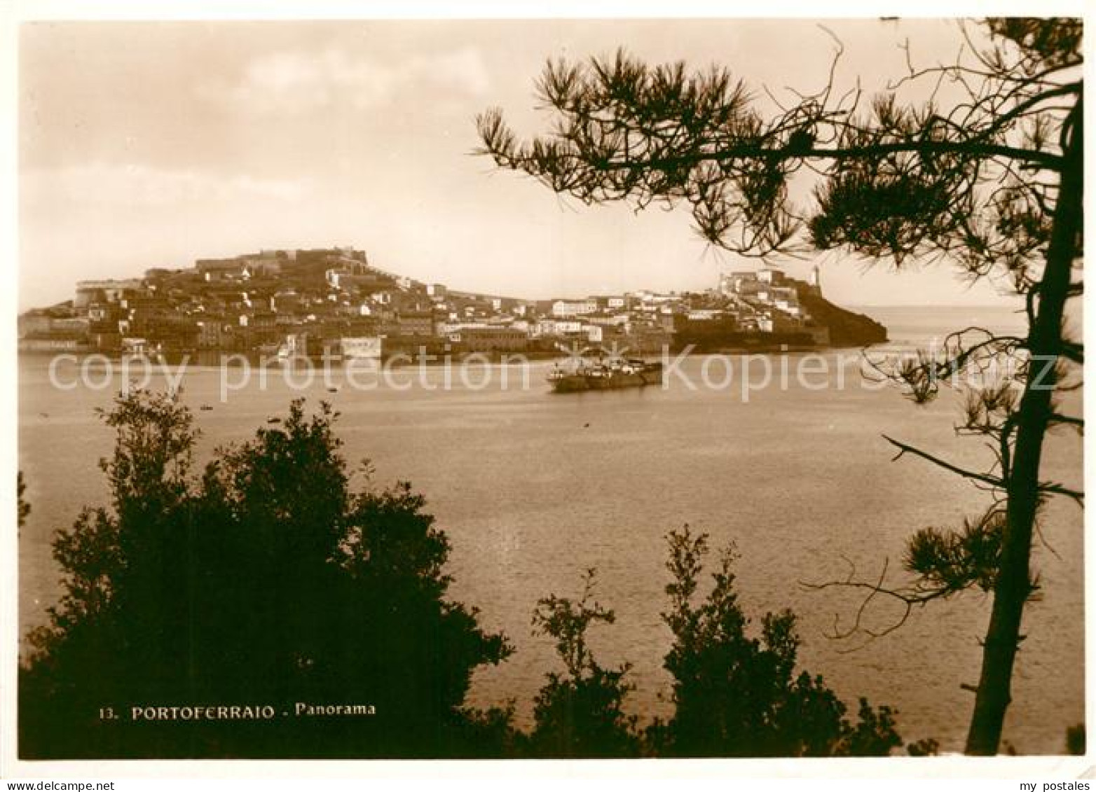 Portoferraio Toscana Panorama