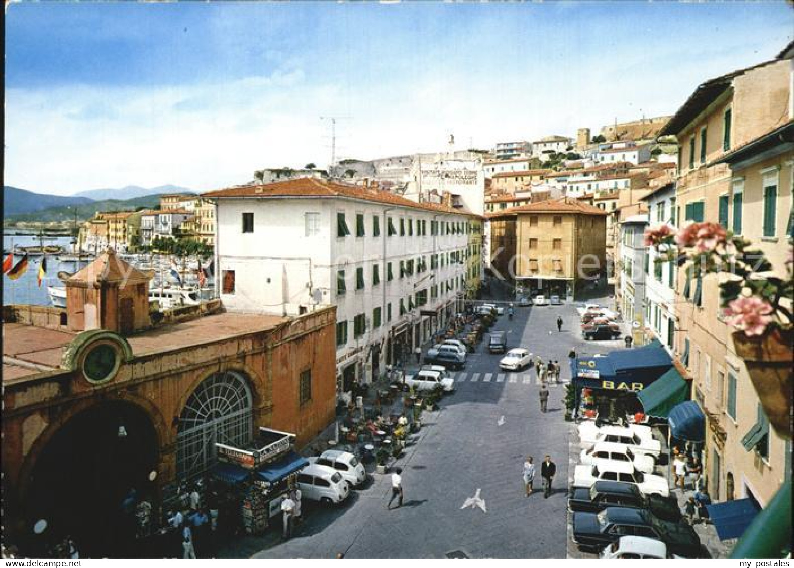 Portoferraio Toscana Teilansicht