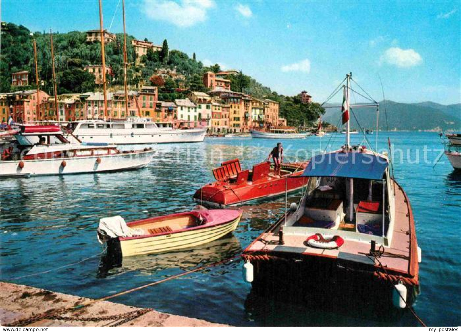 Portofino Liguria Hafen