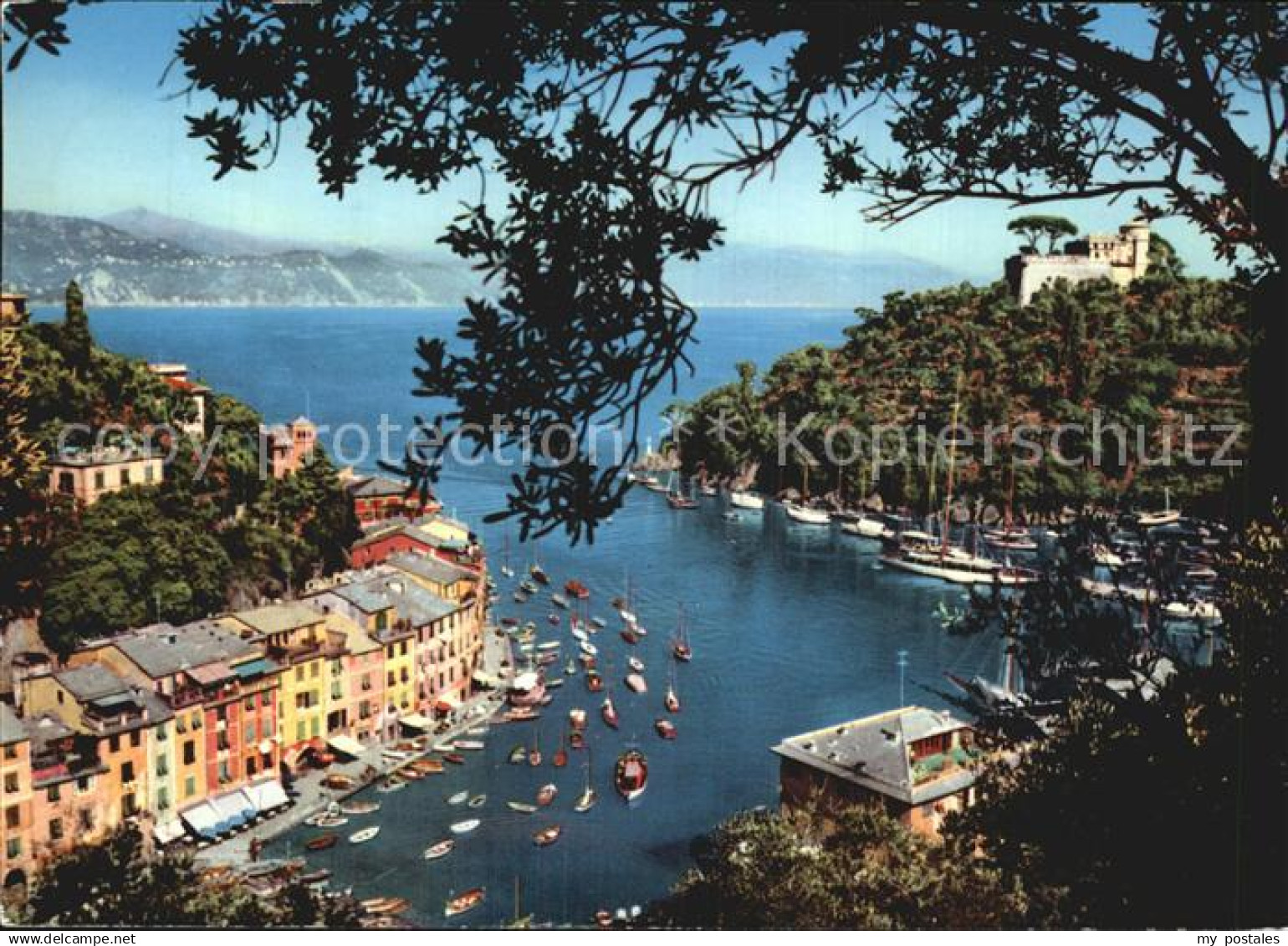 Portofino Liguria Hafenpartie