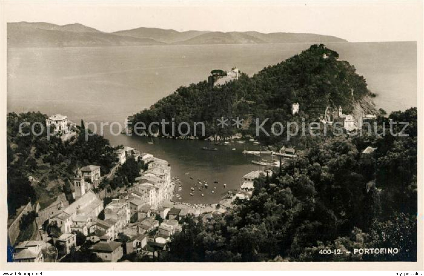 Portofino Liguria Panorama