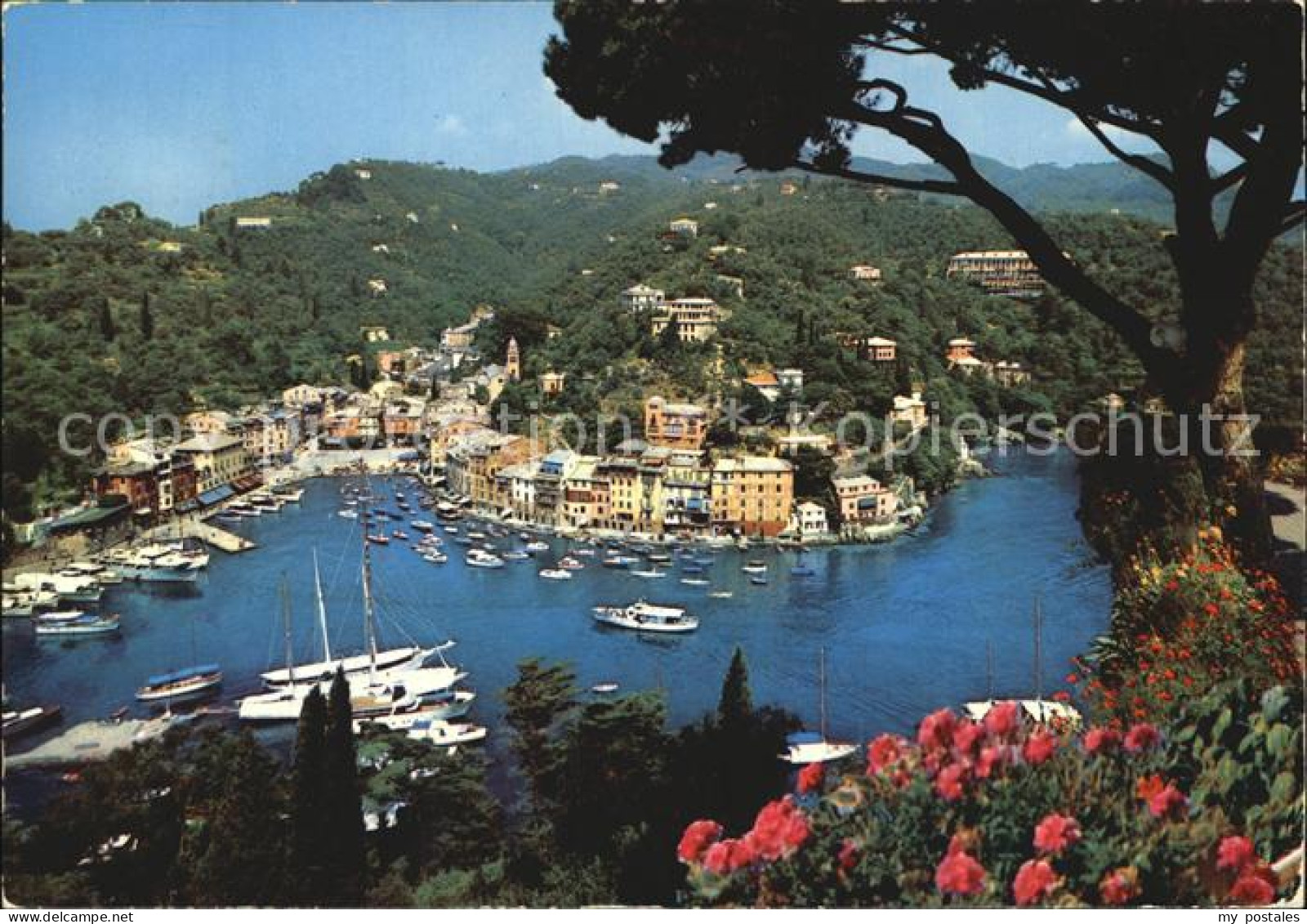 Portofino Liguria Stadtansicht