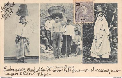 Açores - FAYAL - Costumes