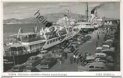 Ponta Delgada - Acores - Porto Artificial - Foto-AK
