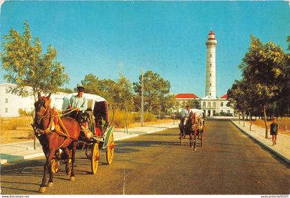 BR8392 Algrave Vila real St Antonio Phare et typiques chars   portugal