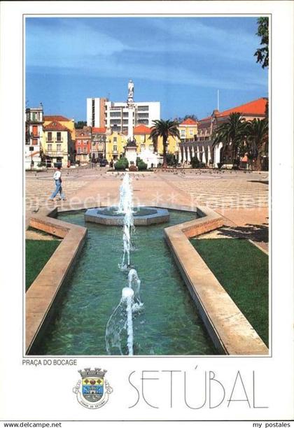 Setubal Praca do Bocage Platz Monument