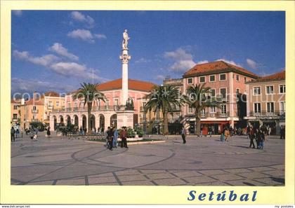 Setubal Praca do Bocage Platz Monument