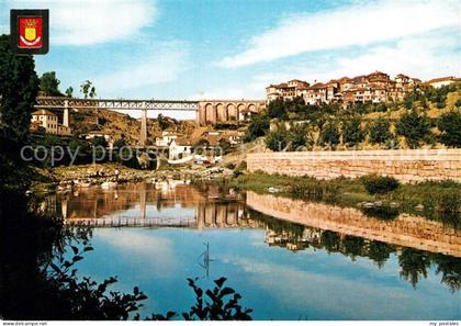 Vila Real Ponte sobre e Rio Corgo Vista Parcial da Cidade