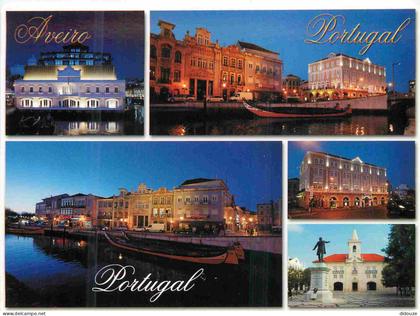 Carte Postale - Portugal - Aveiro - Multivues - Capitania - barcos moliceiros - CPM - Voir Scans Recto-Verso - Poscard -
