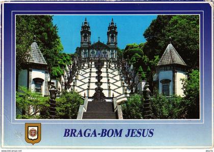 CPM AK Braga Temple et perron PORTUGAL (1342200)