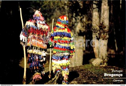 Braganca - Caretos - folk ritual practice - costumes - Portugal - unused