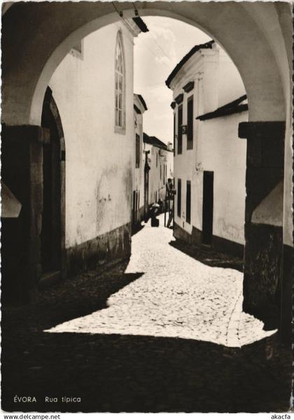 CPA EVORA - Ru tipica PORTUGAL (760804)