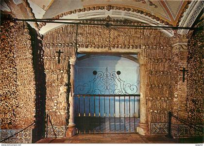 CPM Evora Portugal St Francis church Bones chapel XVIth cnetury