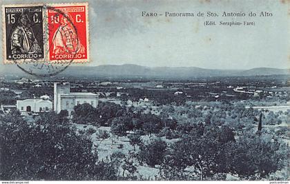 Portugal - FARO - Panorama de Sto. Antonio do Alto - Ed. Seraphim