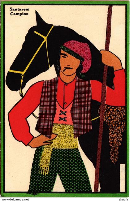 PC PORTUGAL SANTAREM CAMPINO FOLKLORE (a83354)