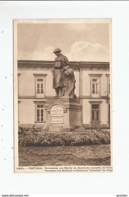 VISEU PORTUGAL MONUMENTO AOS MORTOS DA GUERRA DO CONCELHO DE VISEU