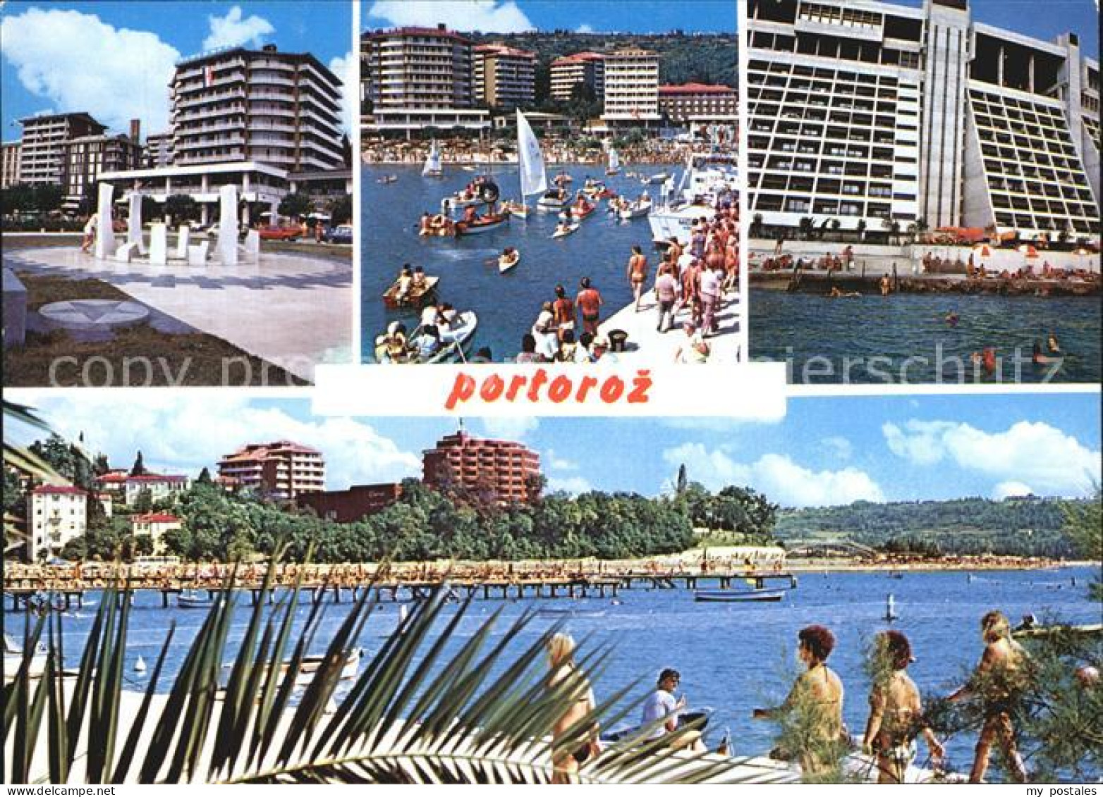 Portoroz Hotels am Strand