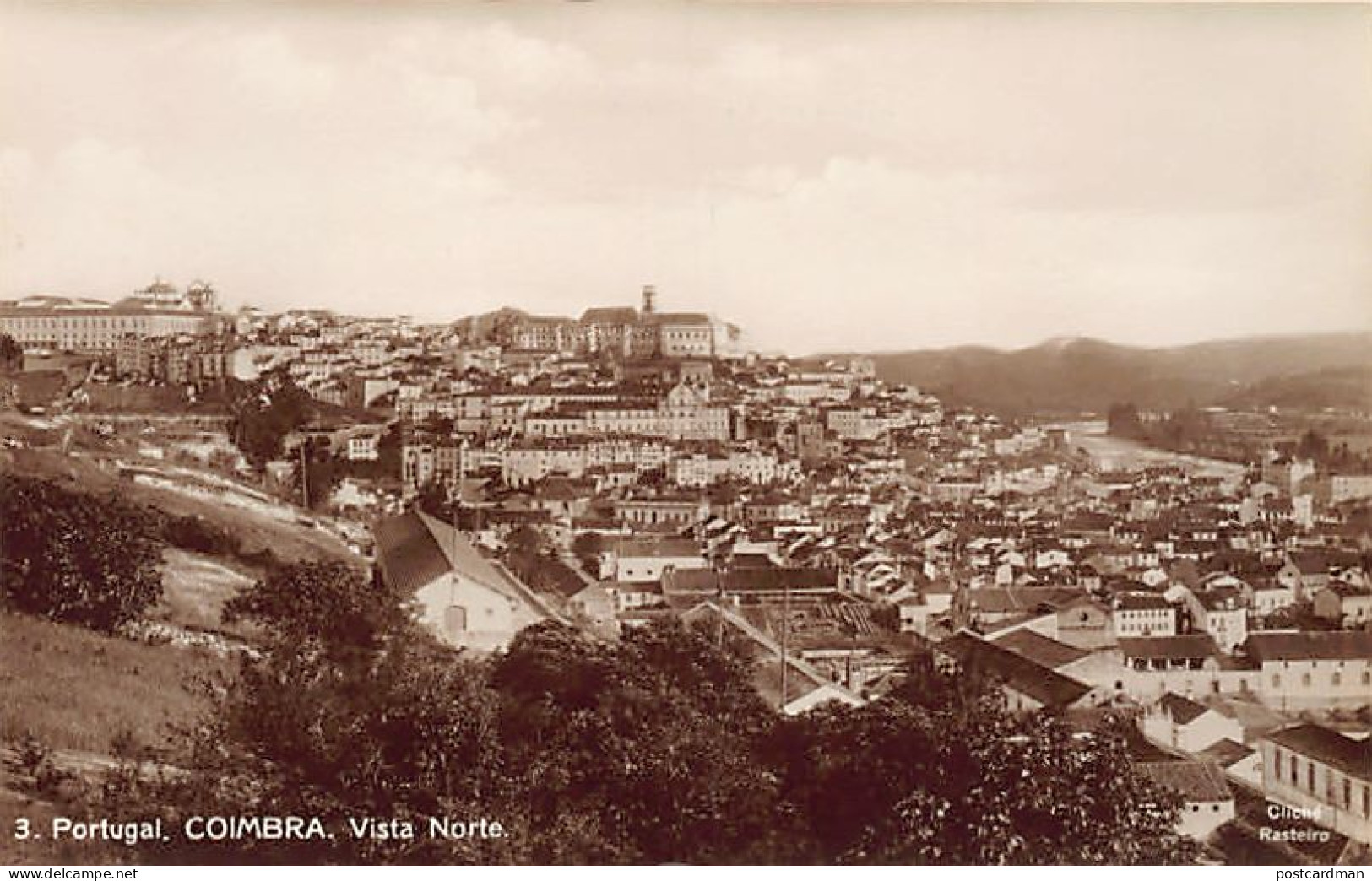 Portugal - COIMBRA - Vista Norte - Ed. Rasteiro 3