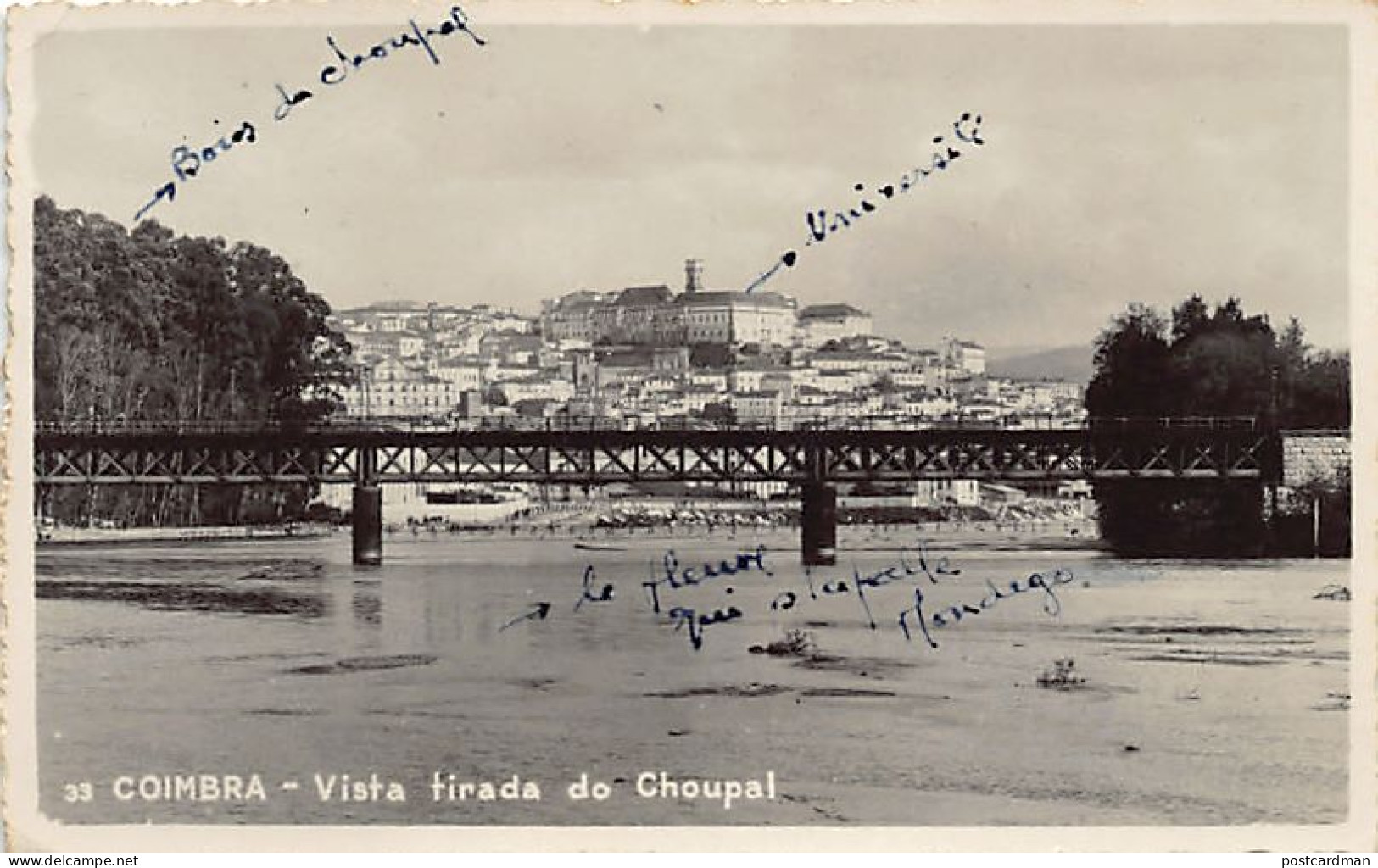 Portugal - COIMBRA - Vista tirada do Choupal - Ed. desconhecido 33