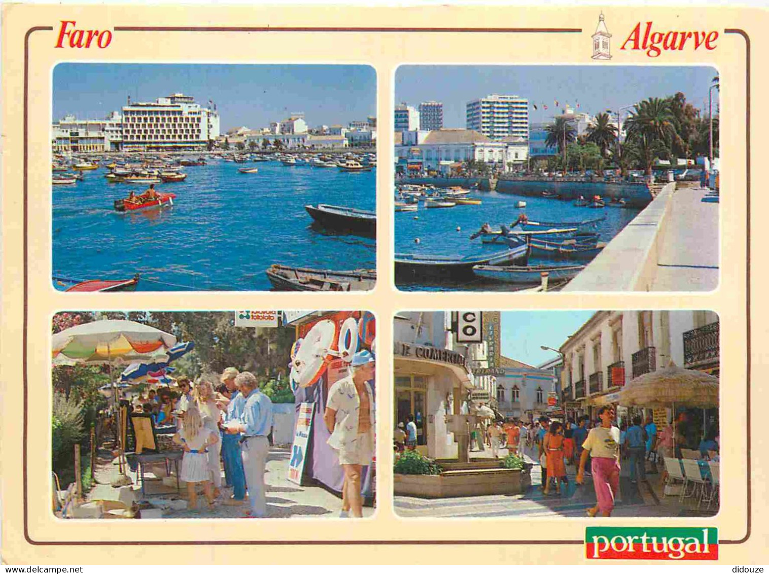 Portugal - Faro - Multivues - CPM - Voir Scans Recto-Verso